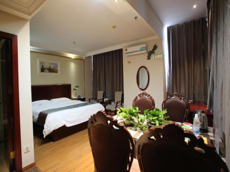 Greentree Inn Jiangsu Wuxi Yangjian Xihu Road Express Hotel Exterior foto