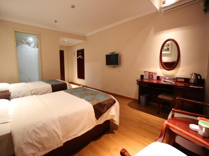 Greentree Inn Jiangsu Wuxi Yangjian Xihu Road Express Hotel Exterior foto