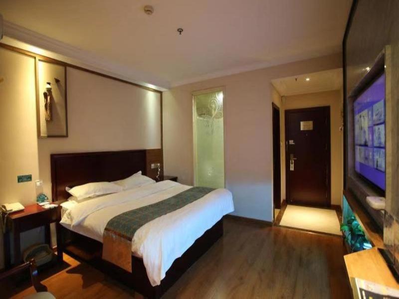 Greentree Inn Jiangsu Wuxi Yangjian Xihu Road Express Hotel Exterior foto