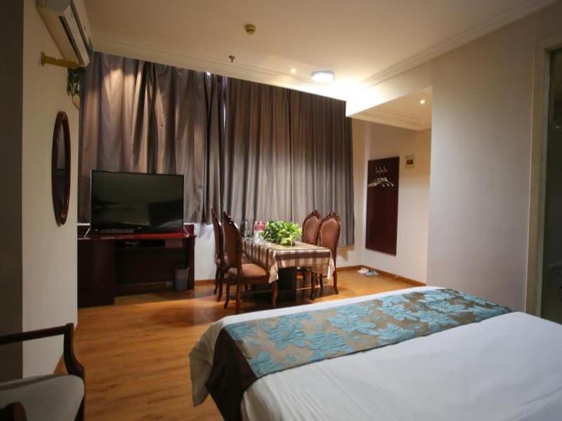 Greentree Inn Jiangsu Wuxi Yangjian Xihu Road Express Hotel Exterior foto