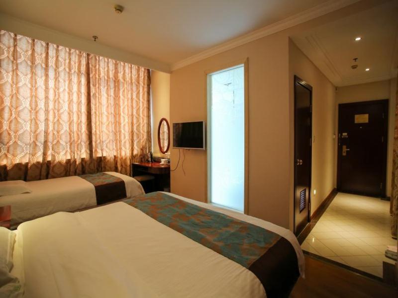Greentree Inn Jiangsu Wuxi Yangjian Xihu Road Express Hotel Exterior foto