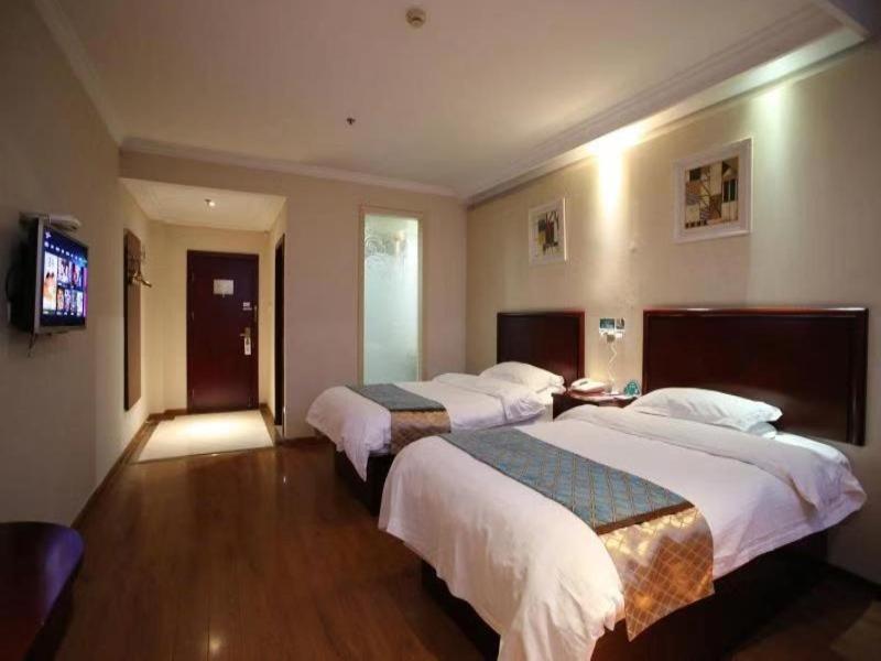 Greentree Inn Jiangsu Wuxi Yangjian Xihu Road Express Hotel Exterior foto