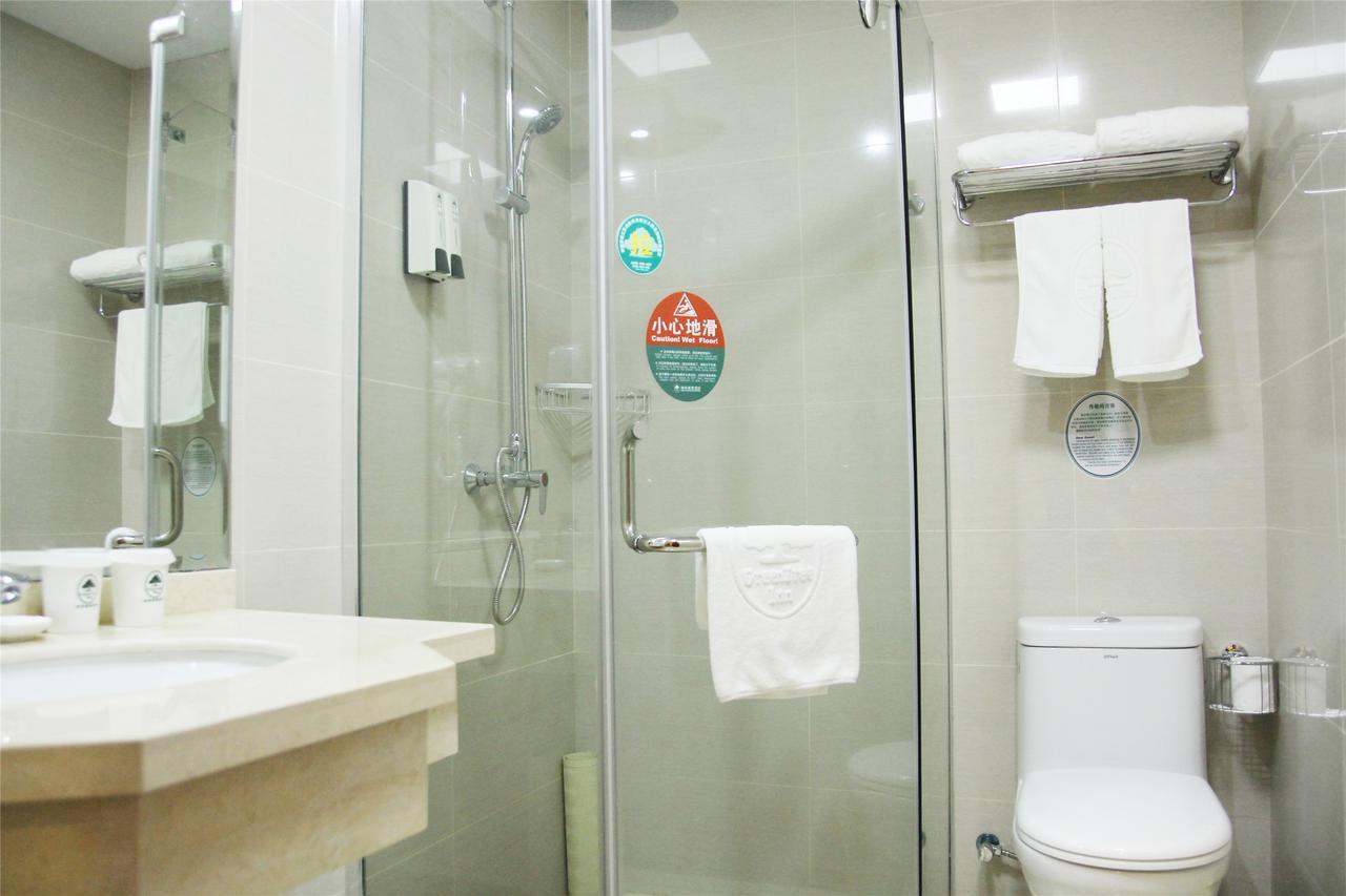 Greentree Inn Jiangsu Wuxi Yangjian Xihu Road Express Hotel Exterior foto