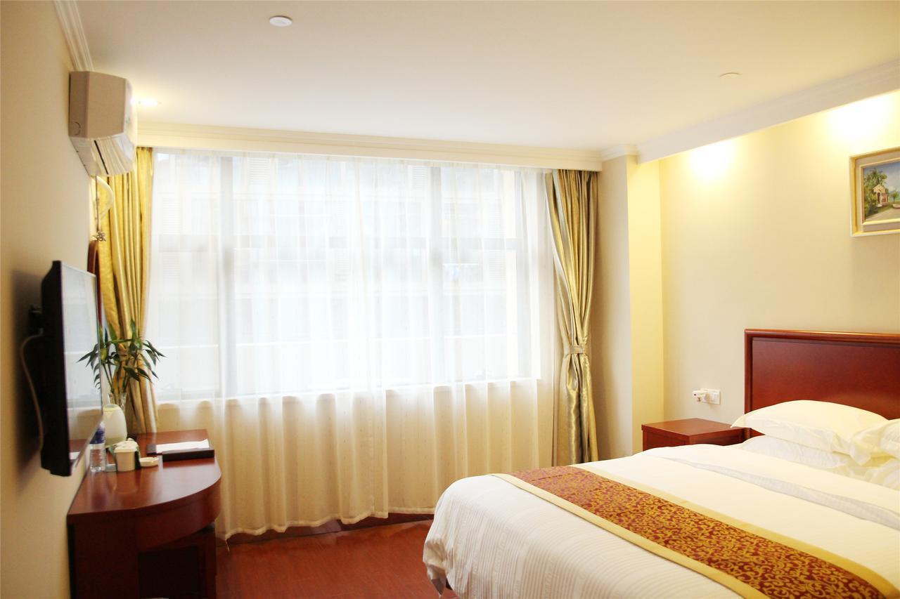 Greentree Inn Jiangsu Wuxi Yangjian Xihu Road Express Hotel Exterior foto