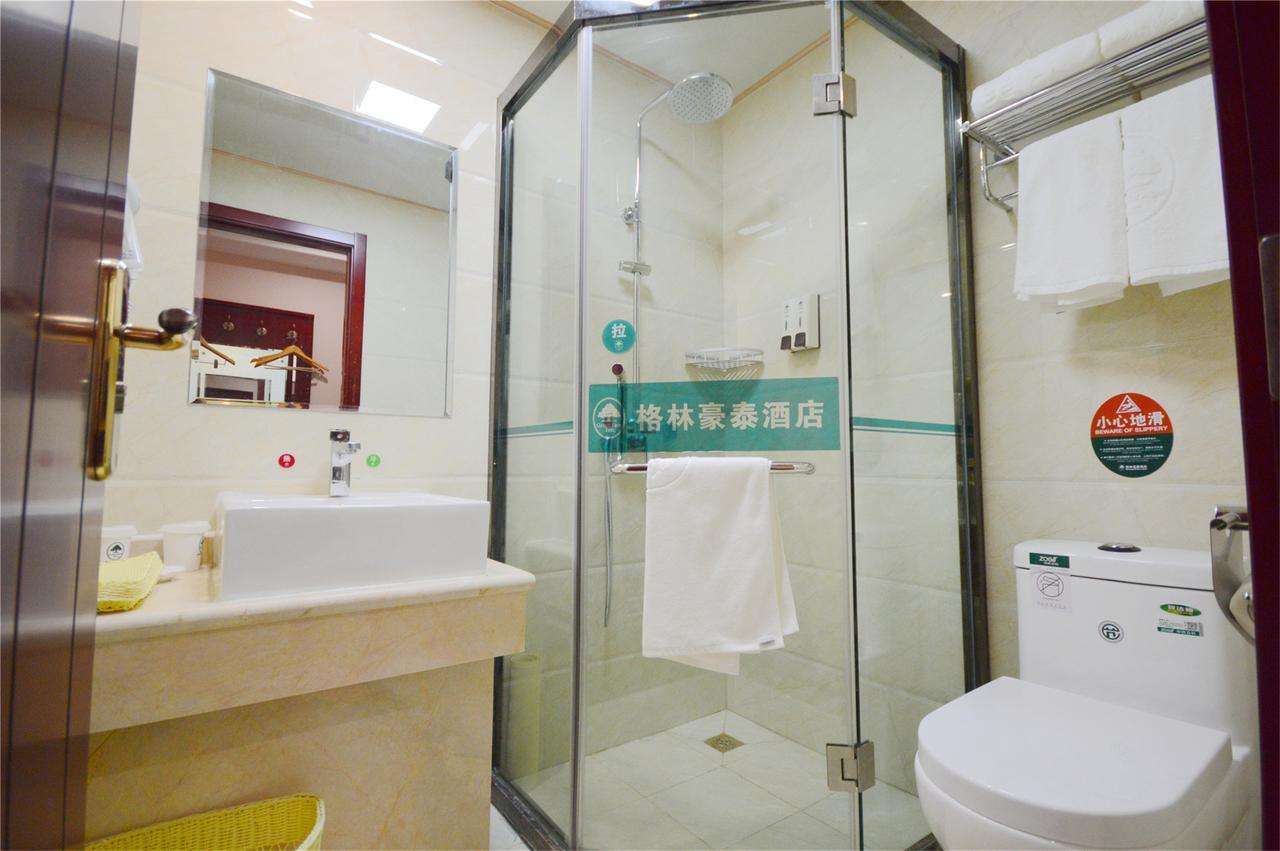 Greentree Inn Jiangsu Wuxi Yangjian Xihu Road Express Hotel Exterior foto