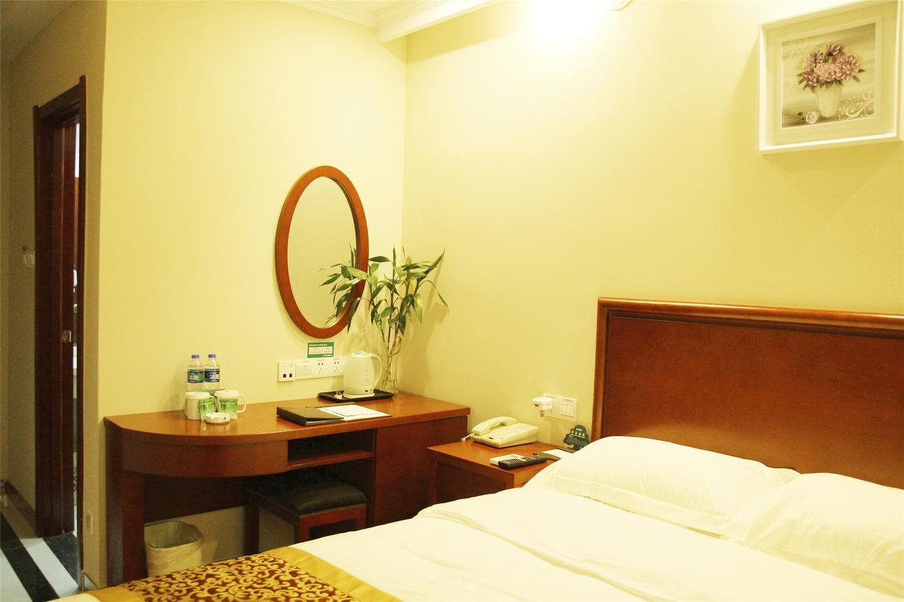 Greentree Inn Jiangsu Wuxi Yangjian Xihu Road Express Hotel Exterior foto
