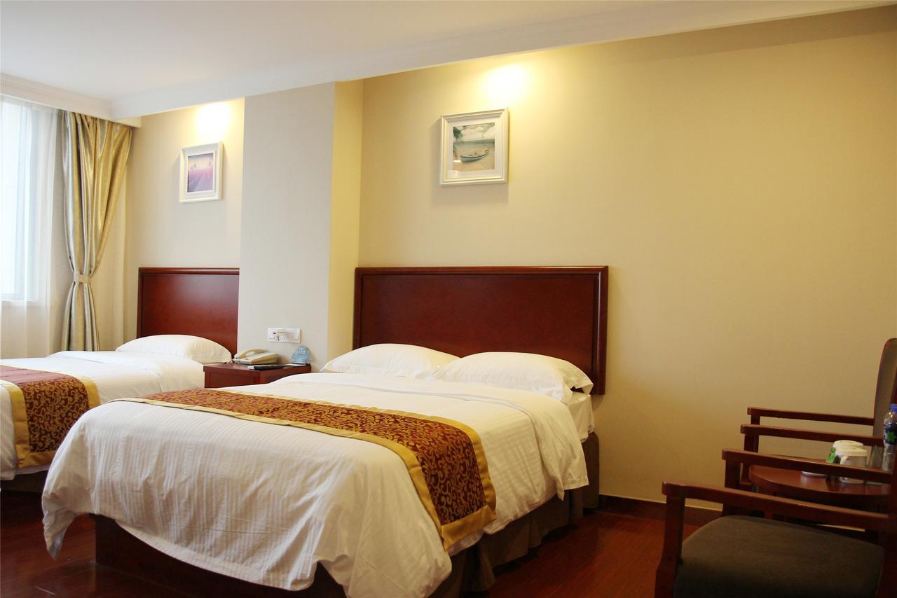 Greentree Inn Jiangsu Wuxi Yangjian Xihu Road Express Hotel Exterior foto