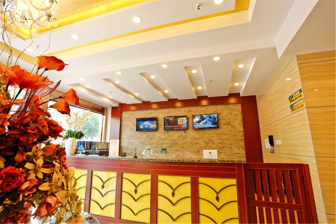 Greentree Inn Jiangsu Wuxi Yangjian Xihu Road Express Hotel Exterior foto